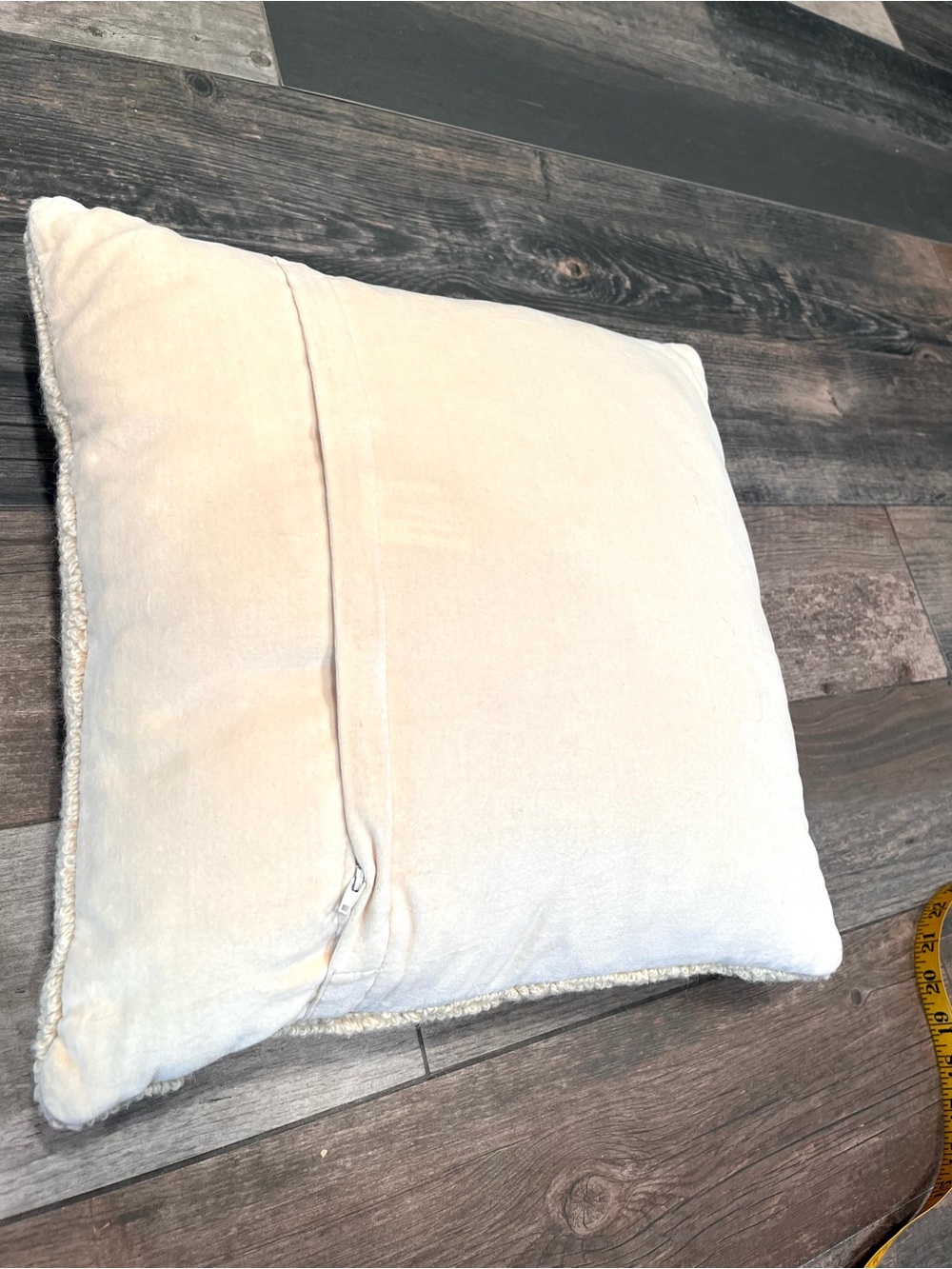 I Love ❤️ New York NY Handcrafted Wool Hooked Throw Pillow 16 X 16 Velvet Back - Picture 4 of 6
